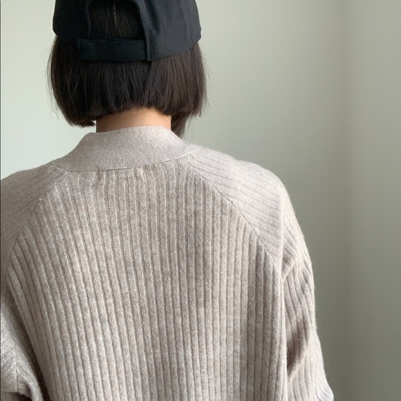 WOOL FELT BASEBALL CAP - BLACK - Picture 7 of 9